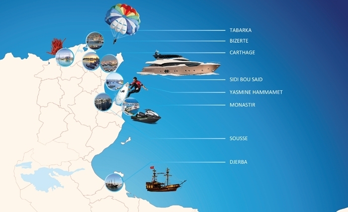 Les marinas en Tunisie: Huit ports et 3 226 anneaux