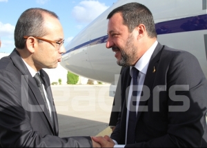 Visite du Ministre Italien de l'Interieur Matteo Salvini Septembre 2018