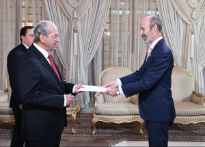 Mohamed Ennaceur reçoit les lettres de créance de quatre ambassadeurs
