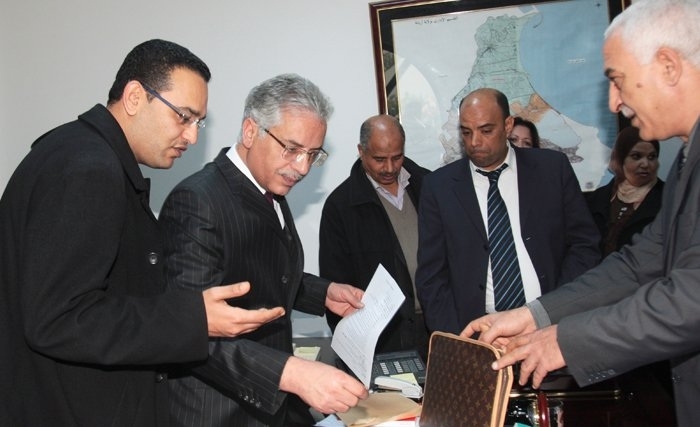 تهاني لوزير العدل الجديد عمر منصور