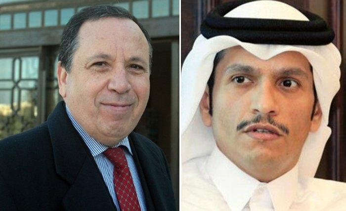 زيارة وزير الخارجيّة القطري إلى تونس، الأولى منذ تعيينه على رأس ديبلوماسية بلاده 
