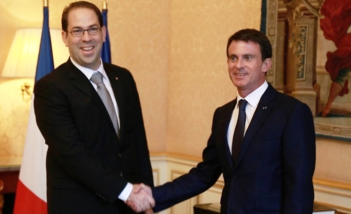 Youssef Chahed-Manuel Valls