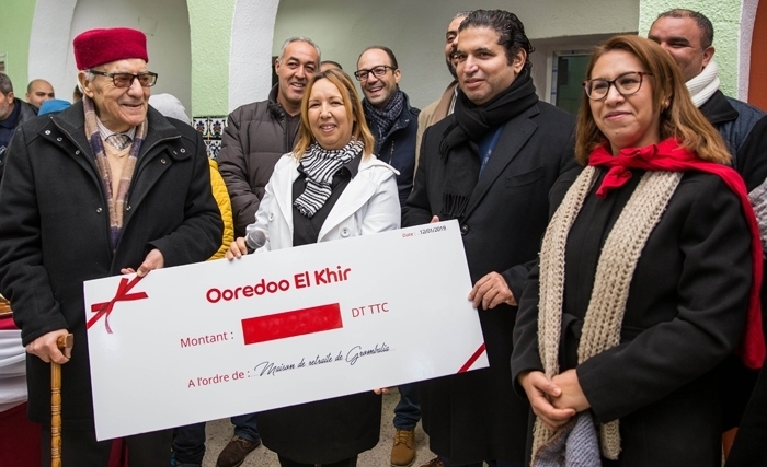 جمعية "Ooredoo الخير" تُدخل الدفء في قلوب المقيمين بدار المسنين بقرمبالية