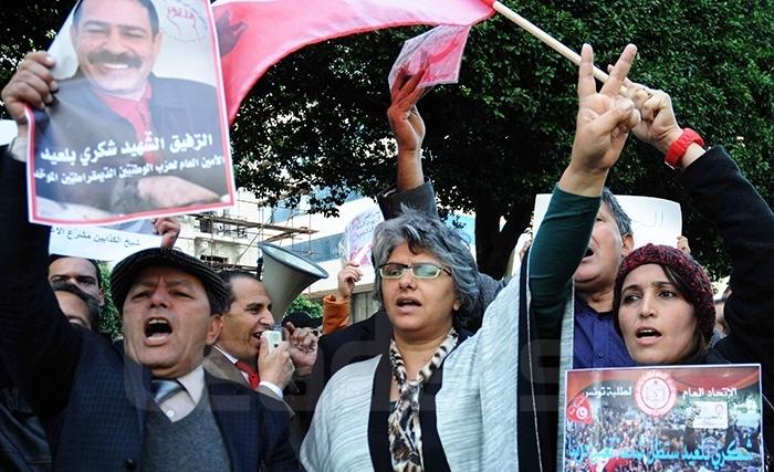 في الذكرى السادسة لاغتيال الشهيد شكري بلعيد: معركة كشف الحقيقة 