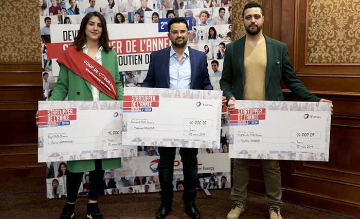 Total Tunisie annonce les gagnants du Challenge Startupper de l’Année