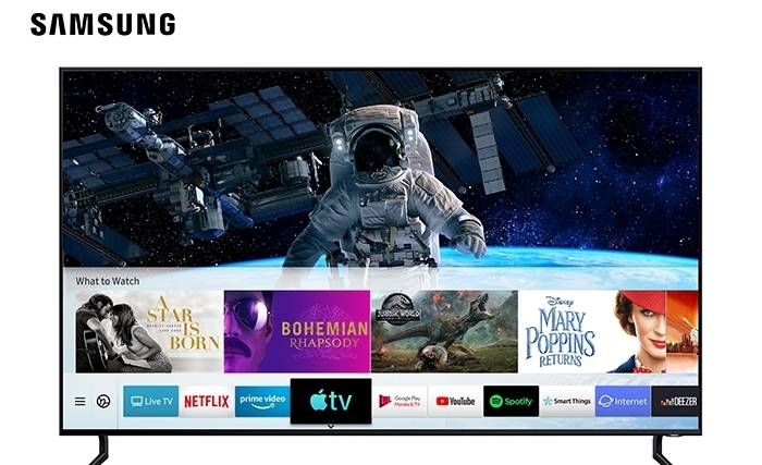 Samsung devient le premier fabricant de téléviseurs à lancer L'application Apple TV et AirPlay 2