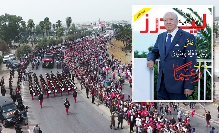 ليدرز العربية في عدد خاصّ عن الرئيس الراحل الباجي قايد السبسي