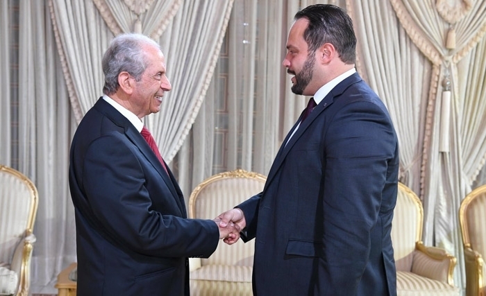 محمّد الناصر يتحادث مع رئيس بعثة الاتحاد الأوروبي لمراقبة الانتخابات