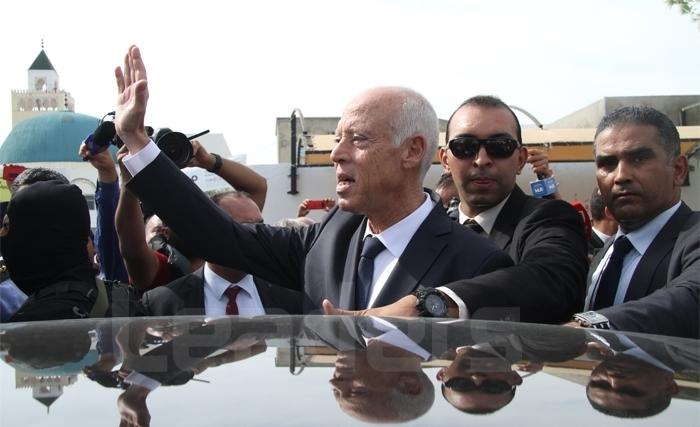 قيس سعيّد يفوز في الدور الثاني من الانتخابات الرئاسية بأغلبية هامّة (ألبوم صور)