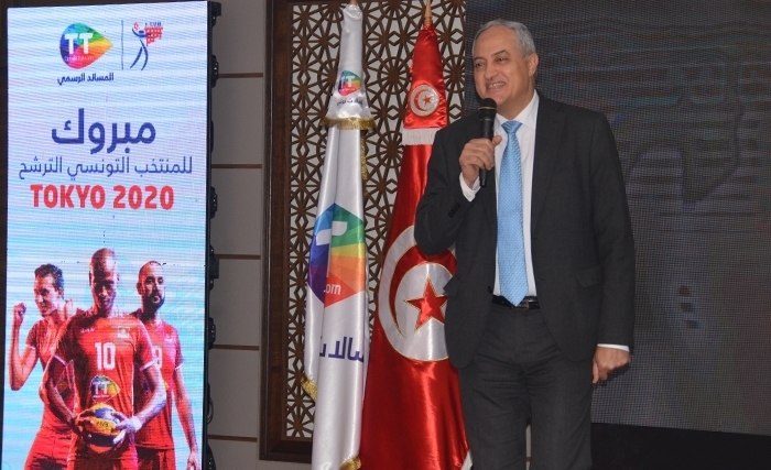 Tunisie Telecom soutient l’équipe nationale de volleyball pour les Jeux Olympiques de Tokyo