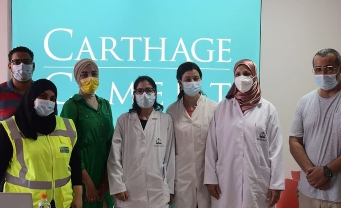 Carthage Cement organise pour ses employés deux jours de vaccination contre le coronavirus