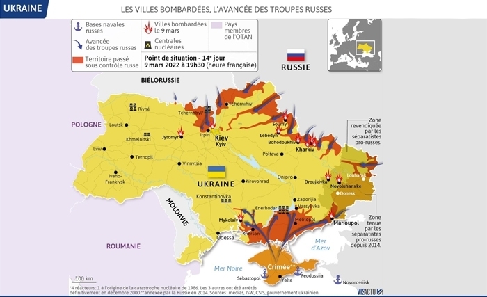 Ukraine ou les raisons d’une guerre en Europe en 2022