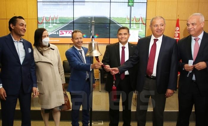 على وتيرة نجاحين متميّزين: جرس بورصة تونس يدقّ بدأ التداول على أسهم الشركة التونسية للسيارات