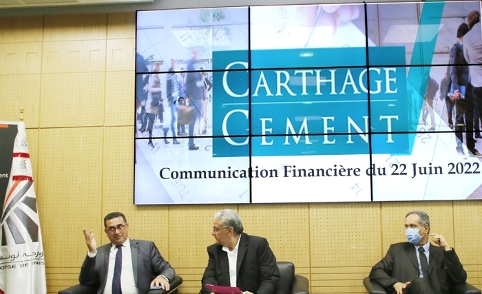 اسمنت قرطاج تحقق زيادة في أرباحها الصافية ب+63% في 2021