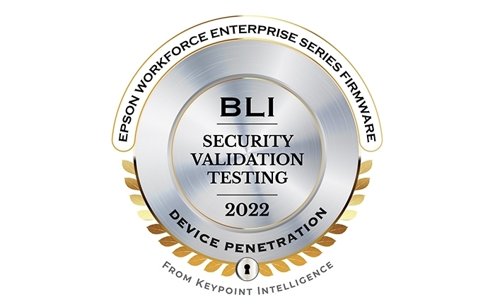 Les multifonctions Epson WorkForce Enterprise remportent le prestigieux label BLI Security Validation Testing de Keypoint Intelligence