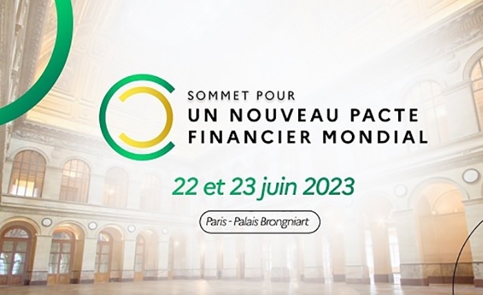 Kais Saïed à Paris, ce 22 juin, au Sommet pour un nouveau pacte financier mondial
