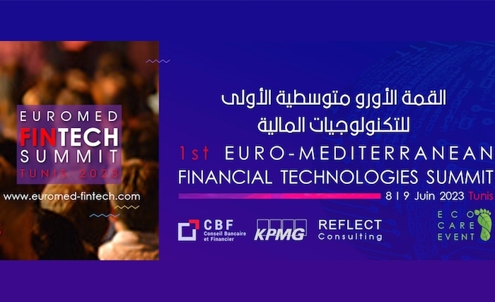 تنعقد النسخة الأولى لقمة أوروماد للتكنولوجيا المالية 2023 يومي 8 و9 جوان 2023 بنزل لايكو بالعاصمة تونس 