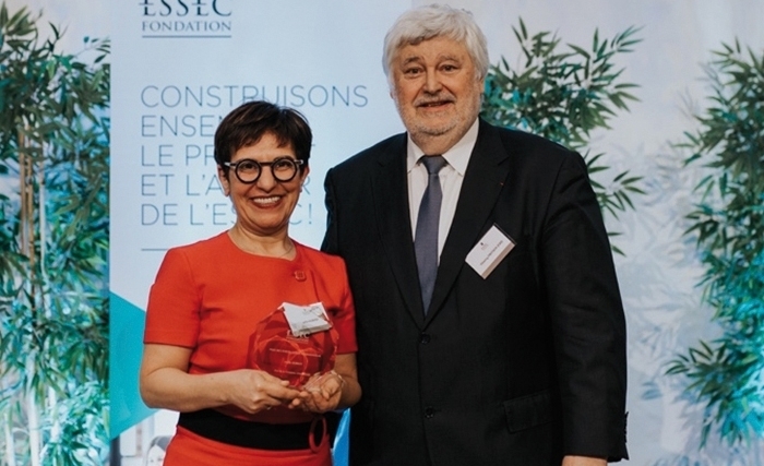 Haifa Hubert, lauréate du Prix de l’excellence pédagogique de la Fondation ESSEC, Paris