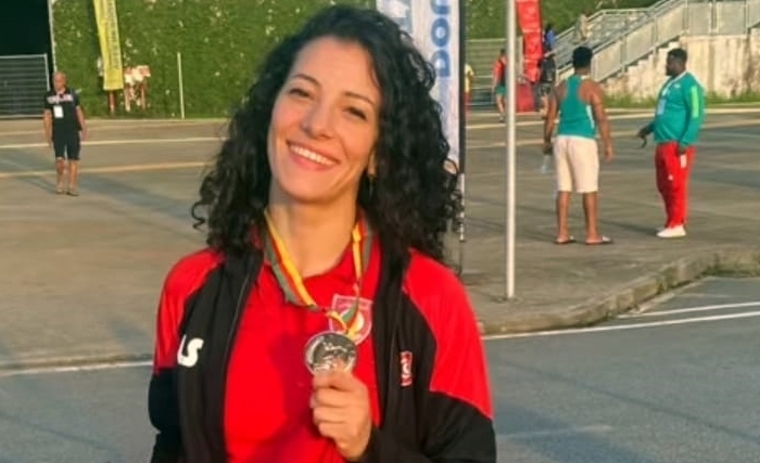 Dorra Mahfoudhi, vice-championne d’Afrique du saut à la perche