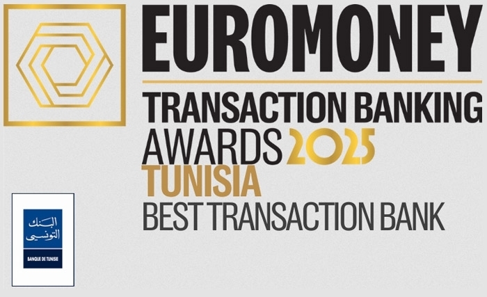 La Banque de Tunisie distinguée par Euromoney : “Best Transaction Bank Award 2025”