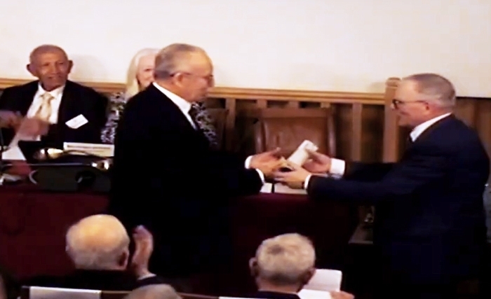 Yadh Ben Achour du Prix international Boutros Ghali de la paix et de la diplomatie (Vidéo)